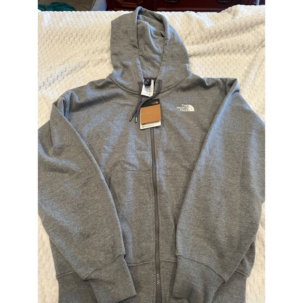 The North Face Evolution Full Zip Hoodie Grey NF0A8DJ3DYY-M Mens Medium NEW